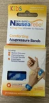 Nausea Relief , Comforting 2 Acupressure Bands - Blue. Fixed Price $12.99.