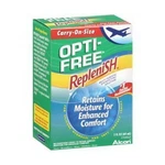 Alcon Opti Free Replenish Lens Multipurpose Disinfecting Solution Sterile 2 Oz. Fixed Price $11.05.