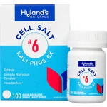Hylands Cell Salt #6, Kali Phos 6X, 100 Quick-dissolving Single Tablet Doses. Fixed Price $21.59.