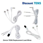 Omron Compatible Lead Wires - High Quality Tens Replacement. Fixed Price $8.95.