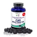 Carbon 60 (fullerene) With Black Seed Oil - Antioxidant Supplement For Bloo.... Fixed Price $113.99.