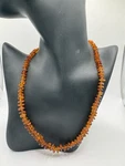 Vintage Baltic Amber Chip Necklace Natural Beaded Baby 10.7G Read. Fixed Price $49.99.