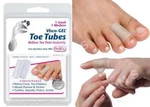 Pedifix Visco-gel Toe Finger Corn Pain Relief Tubes Small/medium 2-PACK P338-MIX. Fixed Price $9.99.