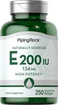 Vitamin 200 Iu 250 Softgel High-potency Supplement By Piping Rock. Fixed Price $16.49.