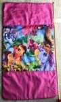 Sleeping Bag Blanket My Little Pony Great Zipper Vintage 50 X 27 Never Used. Fixed Price $10.79.