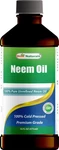 100% Pure Neem Oil, Cold Pressed And Unrefined - 16 Oz (1 Bottle). Fixed Price $14.78.