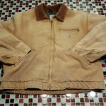 Distressed Vtg 90'S Carhartt Blanket Lined Trucker Jacket Coat 46 2XL Usa. Fixed Price $169.99.