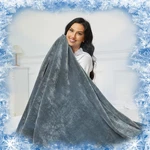 Cooling Throw Blanket Double-sided Soft Bed For Hot Sleepers 59X79" Gray. Fixed Price $23.77.