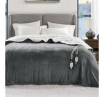 Degrees Comfort Heated Blanket King Size Soft Sherpa Flannel 6 Setting. Fixed Price $49.99.