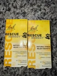 Bach Rescue Remedy Pet Natural Stress Relief 0.7 Fl Oz 20ML Exp 9/27. Fixed Price $20.00.