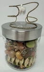 Earthy Hippie Boho Tribal Pink Orange Brown Mystery Jewelry Jar 1+LBS Wearable. Fixed Price $34.99.