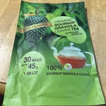 Nallife Organic Soursop Graviola Leaves Tea 30 Bags 7/3/2026 Caffeine Free. Fixed Price $12.99.