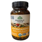Organic India Ashwagandha 90 Veg Caps Corp, Gluten-free, Bb 10/2027. Fixed Price $19.95.