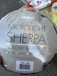 Degrees Of Comfort Sherpa Throw Blanket 60 X 80 In Dark Blue. Fixed Price $15.00.