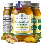 Trueseamoss Gel Made Usa 5-IN-1 Formula Wildcrafted Seamoss,. Fixed Price $51.42.