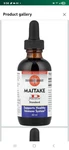 Mushroom Wisdom Maitake Fraction Standard 60 Ml Alcohol-free, Dairy-free, No. Fixed Price $21.25.