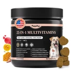 25-IN-1 Multivitamin Chews For Dogs Skin & Coat, Gut, Heart Brain. Fixed Price $22.79.