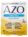 Azo Yeast Infection Treatment & Prevention Tabs 60CT Homeopathic -- New Look!. Fixed Price $13.95.
