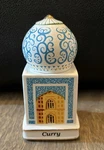 Danbury Mint Spices Of The World Jar Curry India Taj Mahal. Fixed Price $33.99.
