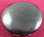 Sport Edition Wheels Satin Black Custom Center Cap # A89-9651SB (1). Fixed Price $29.95.