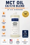 Mct Oil Usp/nf, Unflavored, Only C8/C10, 32OZ. Fixed Price $22.99.