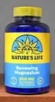 Nature's Life Renewing Magnesium 180 Capsules Natures Plus B-6. Fixed Price $22.59.