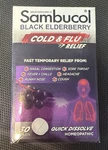 Sambucol Black Elderberry Cold And Flu Relief Tablets - 30 Count Free Fast Ship. Fixed Price $14.99.