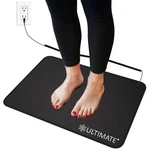 Ultimate Grounding Mat, Conductive Carbon Grounded Pad. Standard, Black. Fixed Price $28.22.