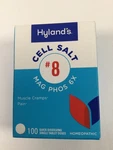 Hyland Cell Salt #8 Mag Phos 6X Homeopathic 100 Tablets Exp. 08/2027. Fixed Price $12.99.