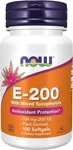 Now Foods Supplements, Vitamin E-200 Iu Mixed Tocopherols, 100 Softgels. Fixed Price $17.19.
