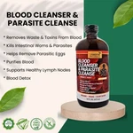 Organic Blood Cleanser & Parasite By Livingston Natural Herbal Labs. Fixed Price $39.95.