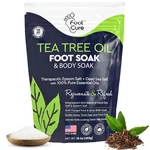 Tea Tree Oil Soak With Epsom Salt - For Toenail Repair, Athletes Foot, Soft. Fixed Price $24.34.