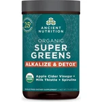 Ancient Nutrition Super Greens Alkalize & Detox Powder 25 Servings, 7.5OZ. Fixed Price $35.40.