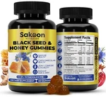 Sakoon Nutrition Black Seed Oil Gummies With Honey And W/ 2%+ Thymoquinone - .... Fixed Price $52.08.