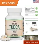 30-DAY Supply Of Tudca 500MG Liver Detox Supplement, 60 Capsules, Pure Health. Fixed Price $56.99.