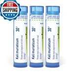 Boiron Kali Muriaticum 30C Homeopathic Medicine For Nasal Congestion - Pack Of. Fixed Price $36.24.
