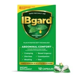 Ibgard Gut Health Supplement, Peppermint 12 Count (pack Of 1), White Capsule. Fixed Price $18.30.