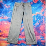 Rip Curl Mid Baggy Cargo Style Jeans Light Wash Denim Size 29 Au 11 Side Pocket. Fixed Price $42.00.