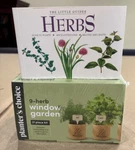 Planters Choice 9 Herb Window Garden Kit Starter Non Gmo 31 Piece Set + Book. Fixed Price $35.99.