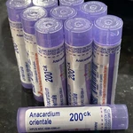 Boiron Anacardium Orientale 200CK Pellets X 10 Tubes Best 08/25 800 Total. Fixed Price $48.99.