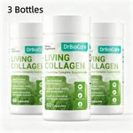 3 Bottles Living Collagen L-carnitine Complex Skin Vitality Metabolism Support. Fixed Price $35.50.