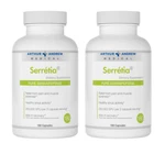 **2PACK** Arthur Andrew Medical - Serretia (180CAPS). Fixed Price $179.99.