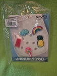 Crocs Happy Candy Uniquely You Jibbitz 5 Pack Cloud Gummy Lollipop Rainbow New. Fixed Price $8.49.