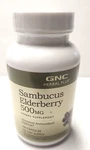Gnc Herbal Plus Sambucus Elderberry 500 Mg Supplement 100 Capsules Antioxidant. Fixed Price $9.95.