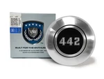 Vsw Oe Retro Series Silver Horn Cap 1969-72 Oldsmobile 442 Emblem. Fixed Price $49.99.