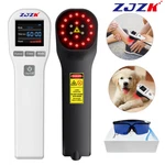 Zjzk Cold Laser Lllt Device For Pain Relief Red Light Physical Therapy 650+808NM. Fixed Price $118.99.