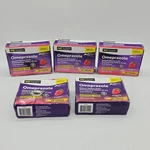 Lot 5X Dg Health Omeprazole 20 Mg Dissolve Tabs Strawberry Flavor 28 Tablets Ea.. Fixed Price $19.99.