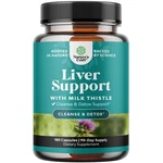 Liver Cleanse Detox Supplement 180 Capsules Milk Thistle Natures Craft Repair. Fixed Price $74.99.
