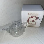 Mini Clear Glass Tea Pot Red Blossom Co.. Fixed Price $19.99.