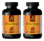 Two Bottles African Mango Extract Lean Belly Fat Burner - Weight Loss 120 Pills. Fixed Price $38.82.